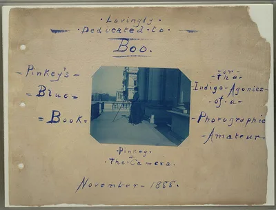 Pinkey & the camera, 1888