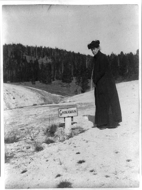 Frances A. Johnston [mother of Frances Benjamin Johnston] at…, 1903