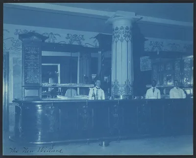 [Willard Hotel  bar], Washington D.C., 1910