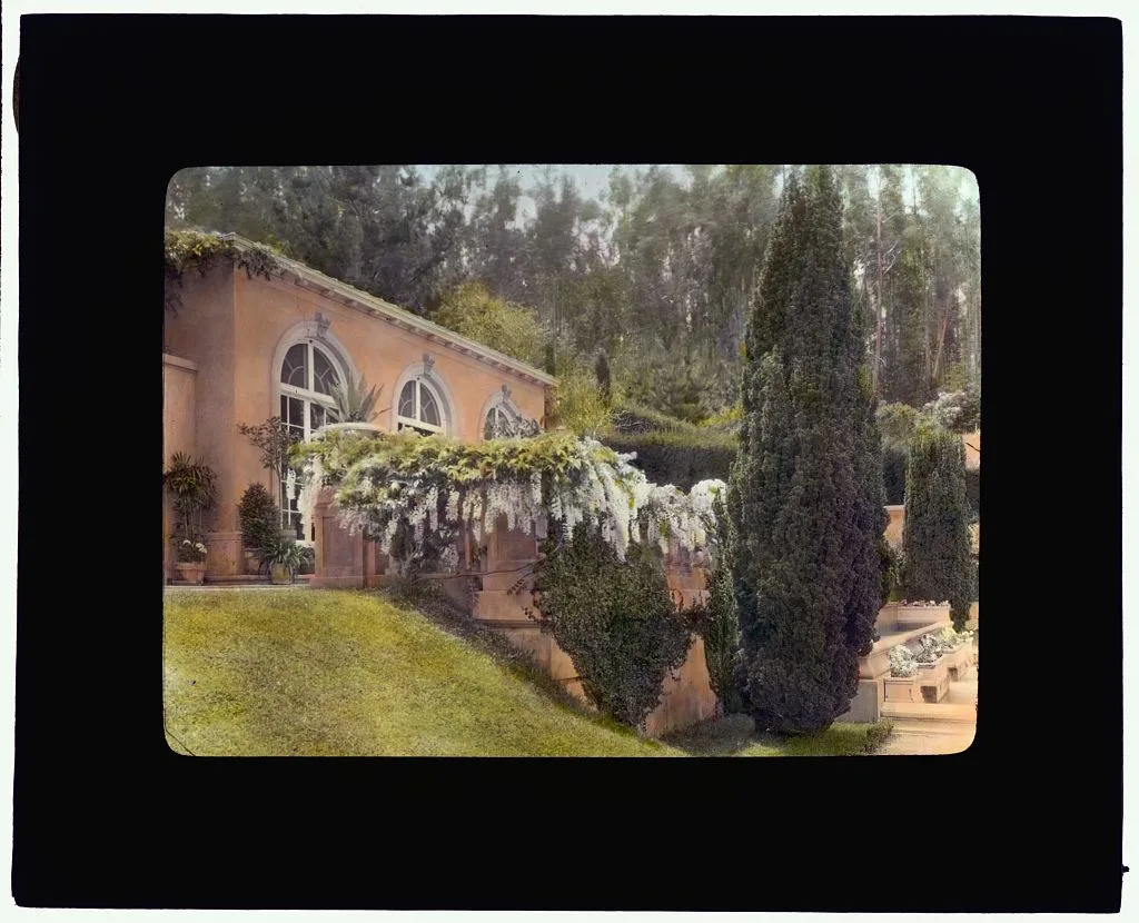 ["Villa Rose," Joseph Donahoe Grant house, 2260 Redington Road,…, California, Hillsborough, 1917