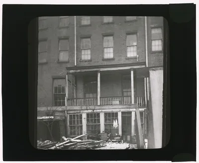 [Turtle Bay Gardens, New York, New York. Townhouses before…, 1919