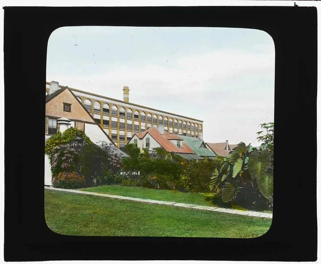 [National Cash Register Company, Dayton, Ohio. Worker house gardens…, Ohio, Dayton, 1905