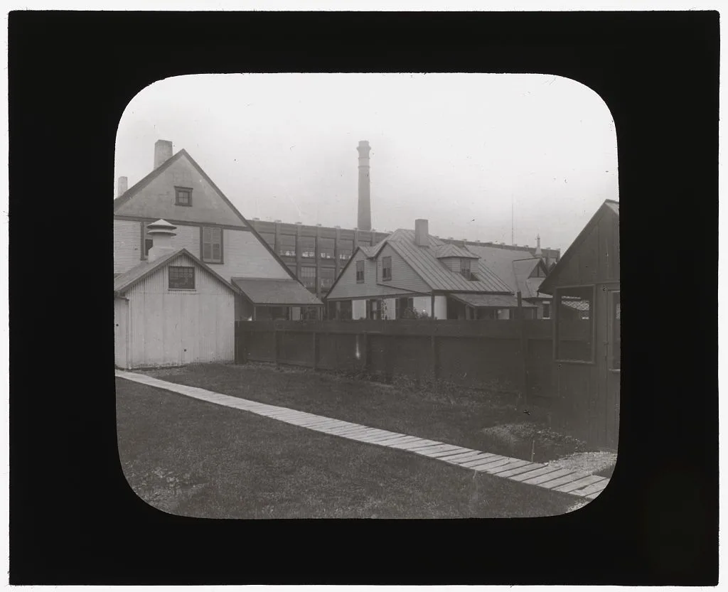 [National Cash Register Company, Dayton, Ohio. Worker houses and…, Ohio, Dayton, 1896