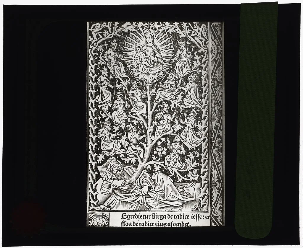 [Reproduction of print showing Branch from the Rod of Jesse], 1915