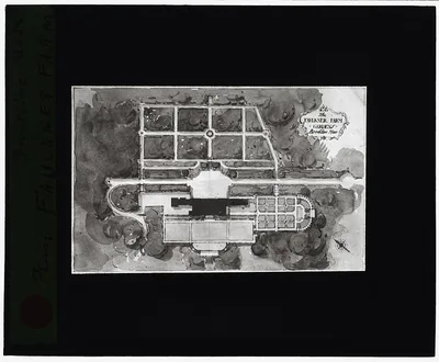 ["The Faulkner Farm Gardens, Brookline, Massachusetts"], 1915