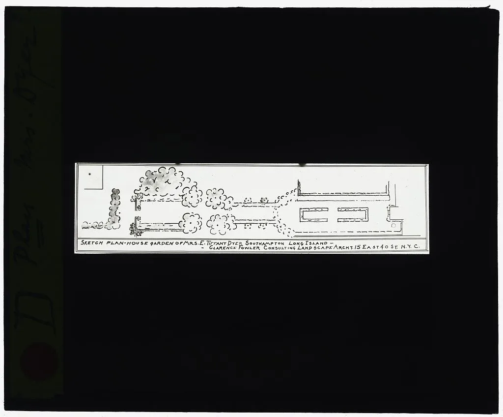 ["Westlawn," Edward Tiffany Dyer house, Great Plains Road,…, New York, Southampton, 1915
