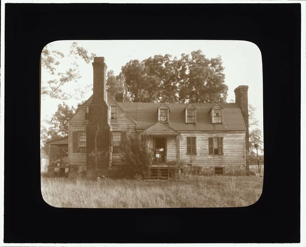 [Apperson Farm House, New Kent County, Virginia. Entrance facade], Virginia, New Kent County, 1930