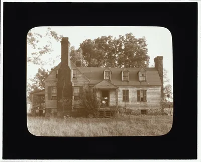 [Apperson Farm House, New Kent County, Virginia. Entrance facade], Virginia, New Kent County, 1930