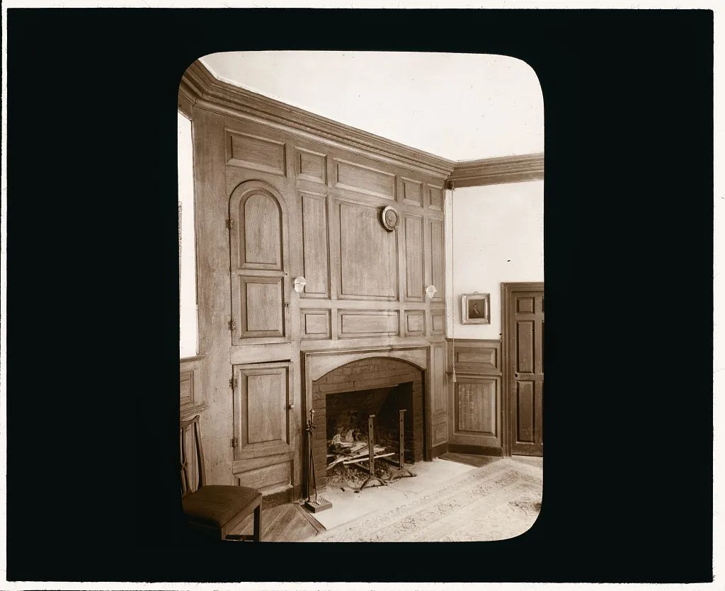 [Marmion, Comorn vicinity, King George County, Virginia. Fireplace…, 1935