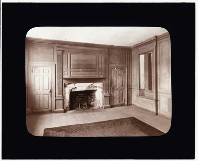 [Wilton-on-the-Piankatank, Middlesex County, Virginia. Fireplace and…, 1935