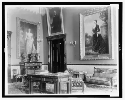 Red Room, White House, Washington, D.C, Washington D.C., 1890