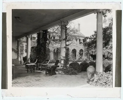Photograph from 1931: ["Wellington," Malcolm Matheson house, Fox Hunt…