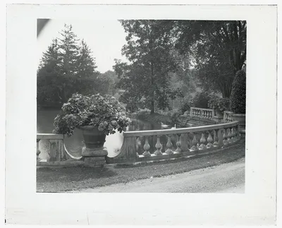 ["Thornedale," Oakleigh Thorne house, Millbrook, New York. Pond at…, New York, Millbrook, 1919
