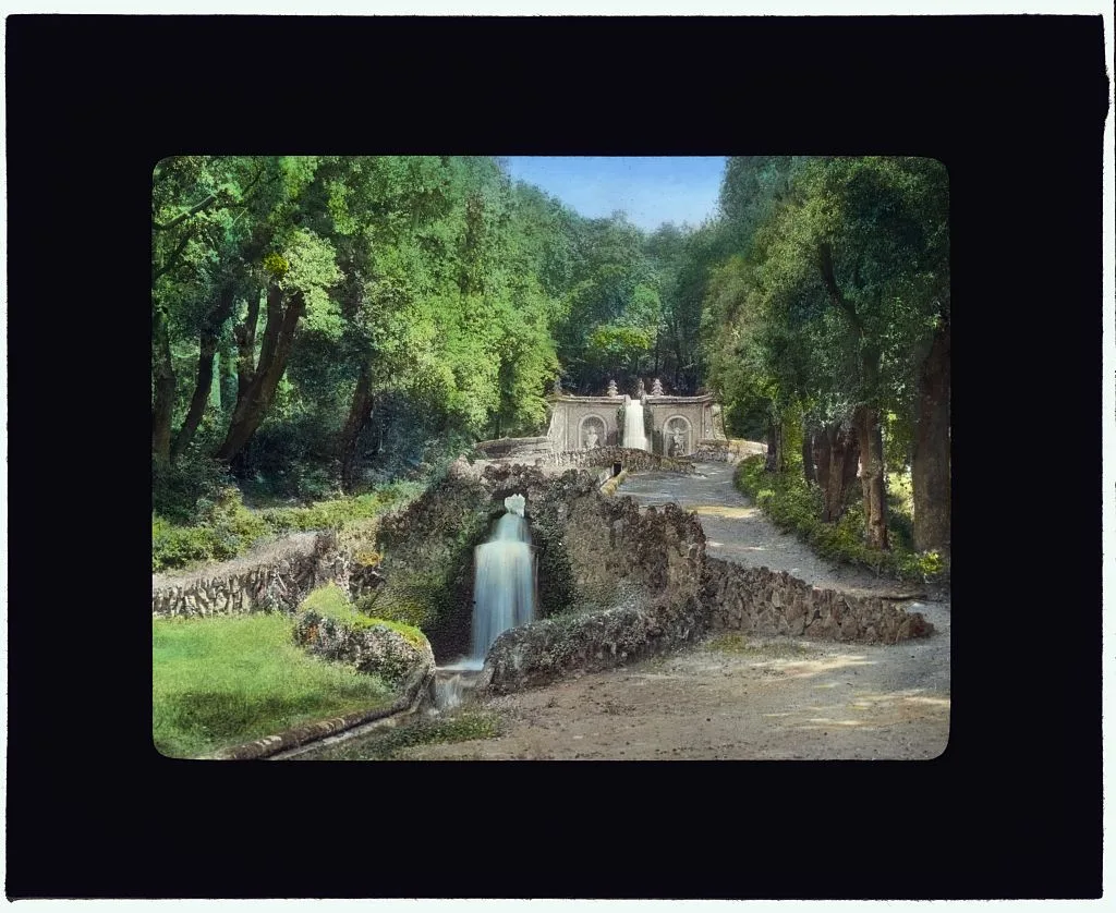 [Villa Aldobrandini, Frascati, Lazio, Italy. Water terrace], 1925
