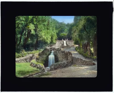 [Villa Aldobrandini, Frascati, Lazio, Italy. Water terrace], 1925