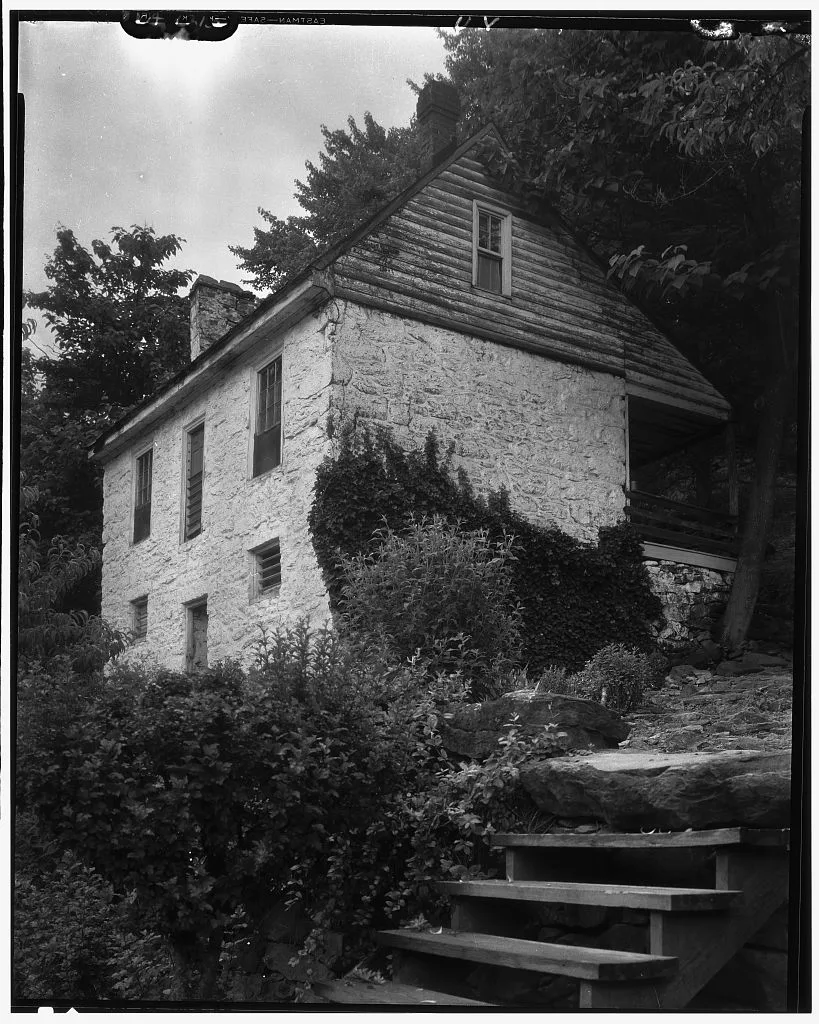 Johnston's Mill House, Albemarle County, Virginia, 1933