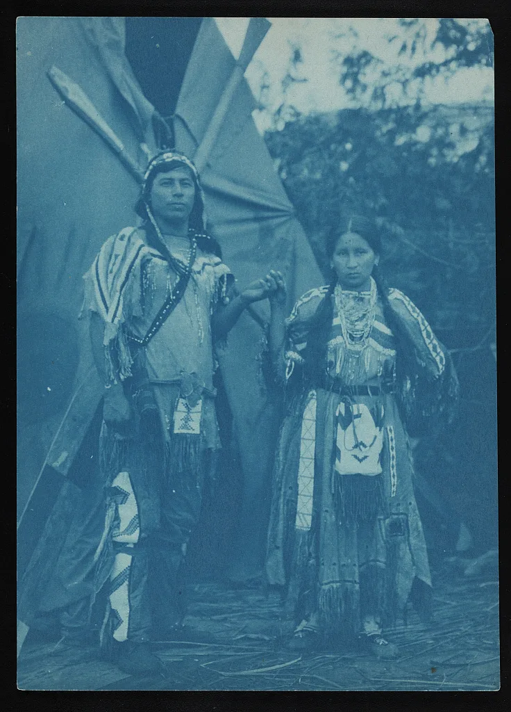 Actors in Hiawatha, North America, Great Lakes Region, 1903