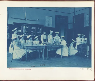 [Classroom scenes in Washington, D.C. public schools: making ice…, Washington D.C., 1899