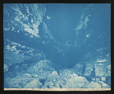 Photograph from 1893: Mammoth Cave, Ky. The star chamber