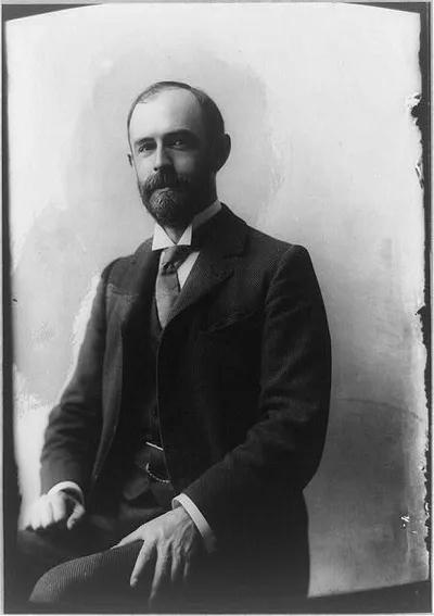 [James Rush Marshall, three-quarter length portrait, seated, facing…, 1890